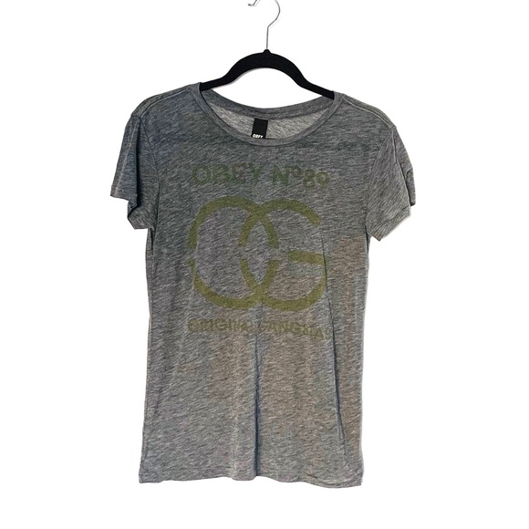 Obey Other - Obey No. 89 Original Gangstas Gray T-Shirt
